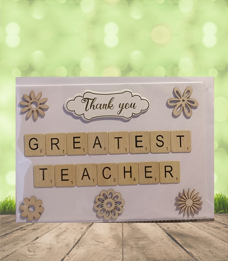 BEST TEACHER
Size: 7"x5"
£1.70
BUY NOW