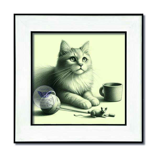 Black & White Frame
Image size: 6" X 6"
Hang or Stand
£8