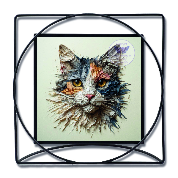 Black Metal Frame
Image size: 5" X 5"
Free Standing Only
£7