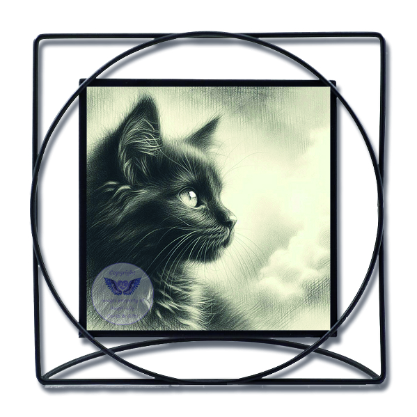 Black Metal Frame
Image size: 5" X 5"
Free Standing Only
£7