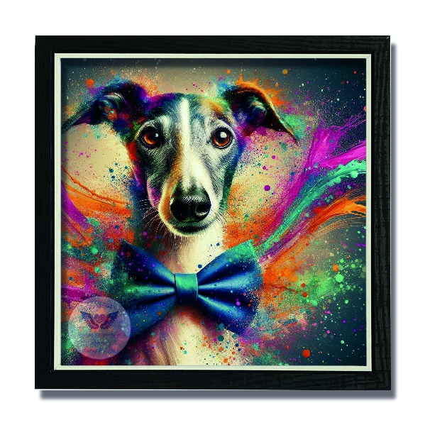 Wood Effect Frame, white trim
8" X 8"
Hang or Stand
£10