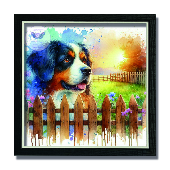 Wood Effect Frame, white trim
8" X 8"
Hang or Stand
£10