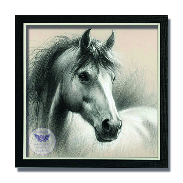 Image size 8" X 8"
Hang or free standing.
Wooden effect frame
£10