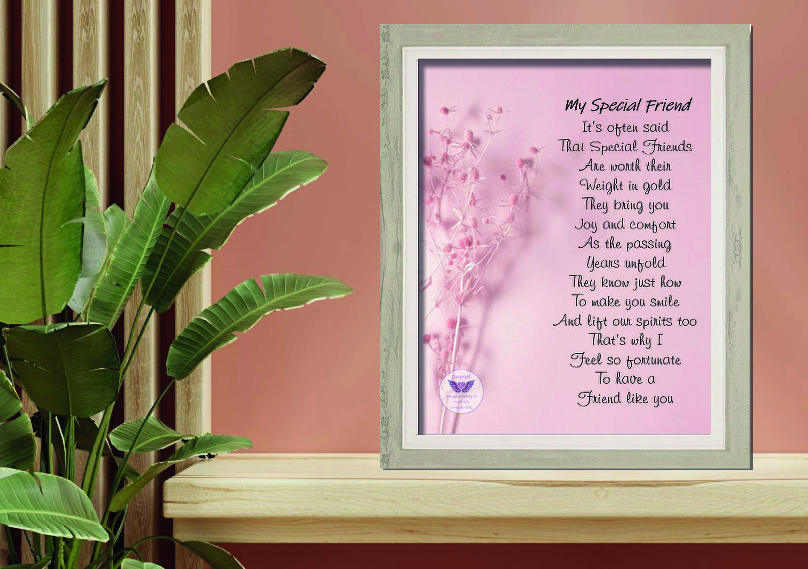 MY SPECIAL FRIEND
Various Sizes
From £6.00
SEE MORE