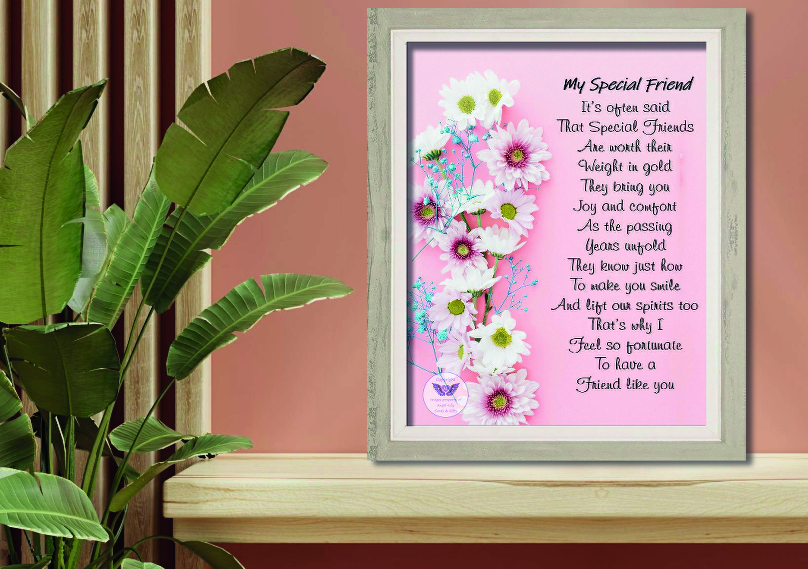 MY SPECIAL FRIEND
Various Sizes
From £6.00
SEE MORE