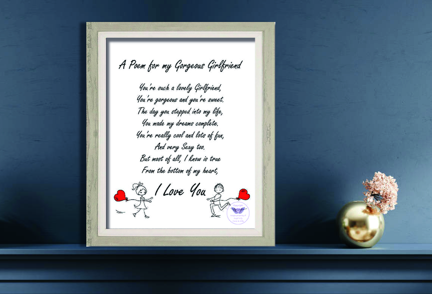 GORGOUS GIRLFRIEND.
Various Sizes
From £6.00
SEE MORE