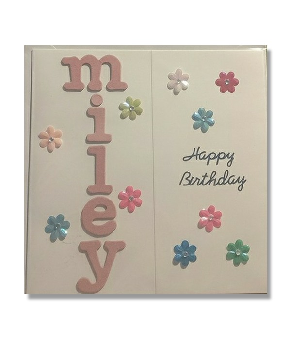 MILEY'
Size: 6'x6'
£2.50
BUY NOW