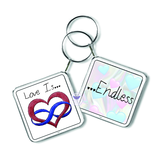 Square Keyring Gift
Double Sided
Matching Framed image
£1.30