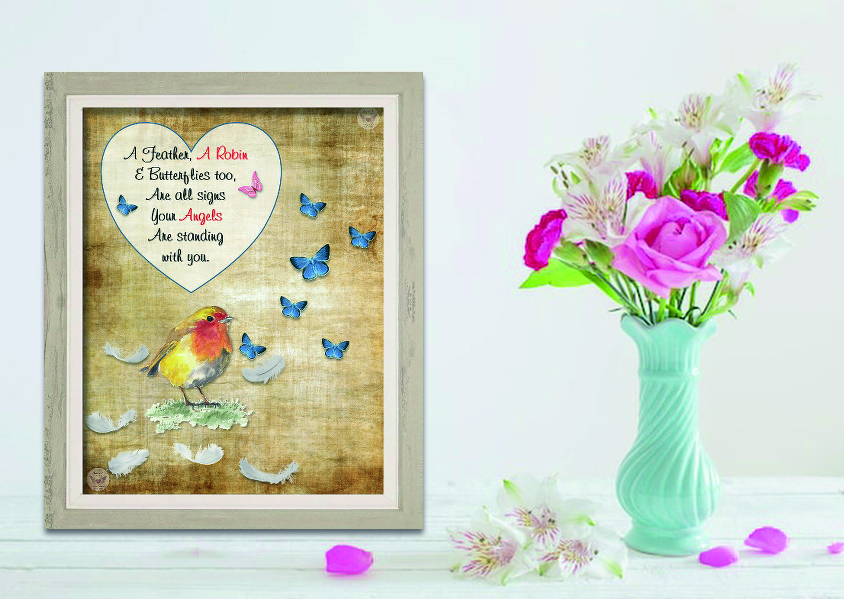 ROBIN BUTERFLY & FEATHER
Various Sizes
From £6.00
SEE MORE