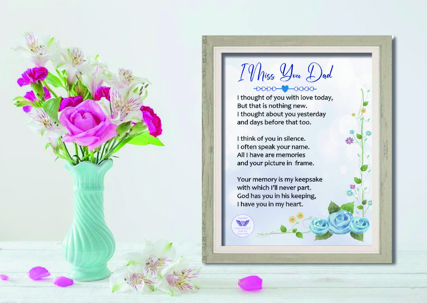 MISS YOU DAD
Various Sizes
From £6.00
SEE MORE