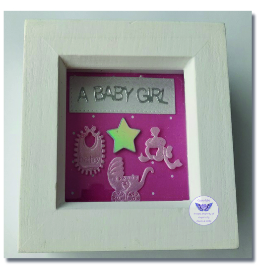 NEW BABY GIRL
Frame Size: 110 x 110mm
View size: 60 x 60mm
£5
SEE MORE