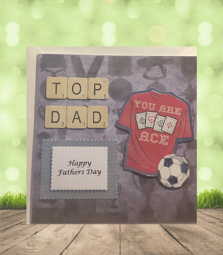TOP DAD
Size: 6"x6"
£1.70
BUY NOW