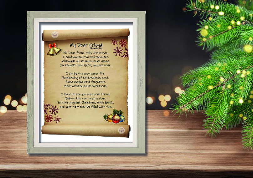 MY DEAR FRIEND
(Christmas)
Various Sizes
From £6.00
SEE MORE